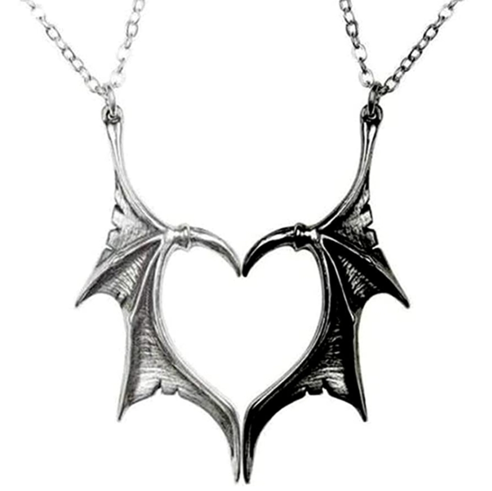 Couples Wing necklace set